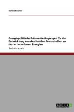 Energiepolitische Rahmenbedingungen fur die Entwicklung von den fossilen Brennstoffen zu den erneuerbaren Energien af Simon Reimer