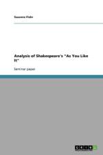Analysis of Shakespeare's 'as You Like It' af Susanne Flohr