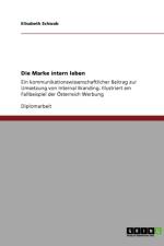 Die Marke intern leben af Elisabeth Schwab