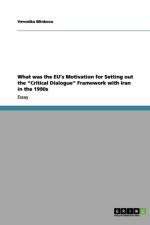 What Was the Eu's Motivation for Setting Out the Critical Dialogue Framework with Iran in the 1990s af Veronika Minkova