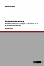 Die lernende Verwaltung af Daniel Hoffmann