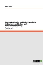 Berufswahltheorien im Kontext schulischer Massnahmen zur Studien- und Berufswahlorientierung af Mario Braun