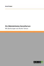 Sabelzahnkatze Homotherium af Ernst Probst