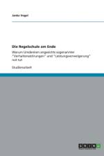 Regelschule am Ende af Janka Vogel