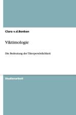 Viktimologie af Clara V D Benken