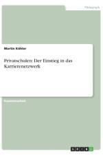 Privatschulen af Martin Koehler