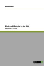 Die Immobilienkrise in den USA af Kristina Riedel