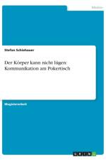 Der Koerper kann nicht lugen af Stefan Schiehauer