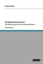 Die Wahlrechtsreform 2011 af Benjamin Kaflein