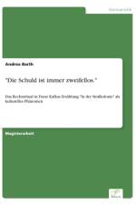 Schuld ist immer zweifellos. af Andrea Barth