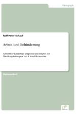 Arbeit und Behinderung af Ralf-Peter Schauf