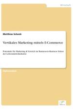 Vertikales Marketing mittels E-Commerce af Matthias Schenk