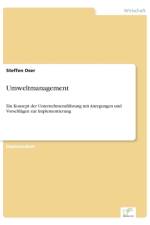 Umweltmanagement af Steffen Oser
