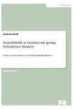 Einzelfallhilfe in Familien mit geistig behinderten Kindern af Andreas Bruss