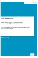 Powershopping im Internet af Anke Haussermann
