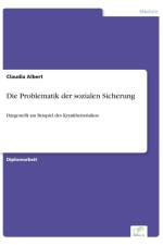 Problematik der sozialen Sicherung af Claudia Albert