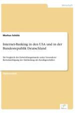 Internet-Banking in den USA und in der Bundesrepublik Deutschland af Markus Schutz