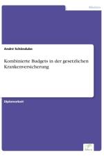 Kombinierte Budgets in der gesetzlichen Krankenversicherung af Andre Schoendube