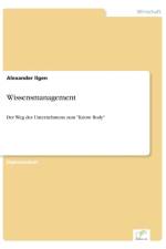 Wissensmanagement af Alexander Ilgen