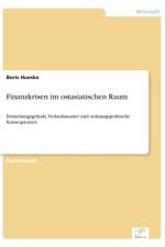 Finanzkrisen im ostasiatischen Raum af Boris Hueske