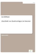 Abschluss von Kaufvertragen im Internet af Netherlands) Hoffmann