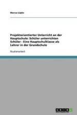 Projektorientierter Unterricht an der Hauptschule af Marcus Lüpke