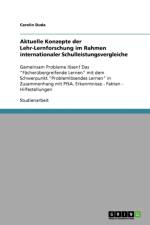 Aktuelle Konzepte der Lehr-Lernforschung im Rahmen internationaler Schulleistungsvergleiche af Carolin Duda