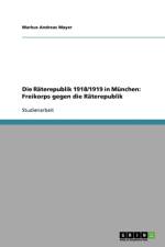 Raterepublik 1918/1919 in Munchen af Markus Andreas Mayer