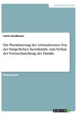Die Pluralisierung der Lebensformen af Catrin Knussmann