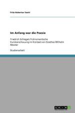 Im Anfang war die Poesie af Fritz Hubertus Vaziri