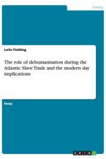 The role of dehumanisation during the Atlantic Slave Trade and the modern day implications af Leila Fielding