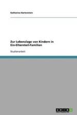 Zur Lebenslage Von Kindern in Ein-Elternteil-Familien af Katharina Hartenstein