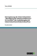 Umrissplanung der Unterrichtseinheit 