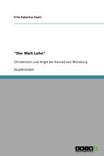 Welt Lohn af Fritz Hubertus Vaziri