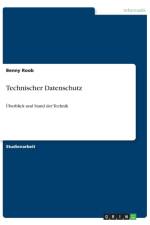 Technischer Datenschutz af Benny Roob
