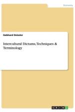 Intercultural Dictums, Techniques & Terminology af Gebhard Deissler