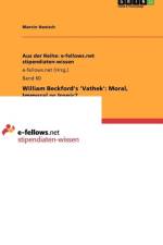 William Beckford's 'Vathek' af Marvin Hanisch