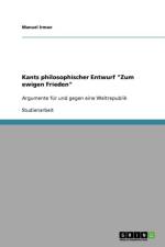 Kants philosophischer Entwurf 
