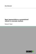 Sport sponsorship as a promotional vehicle in overseas markets af Nina Rakowski
