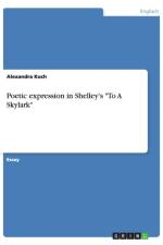 Poetic expression in Shelley's To A Skylark af Alexandra Koch
