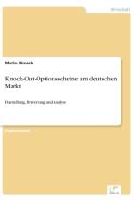 Knock-Out-Optionsscheine am deutschen Markt af Metin Simsek