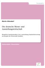 deutsche Messe- und Ausstellungswirtschaft af Martin Uhlendorf