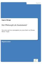 Philosoph als Staatsmann? af Ingrun Wenge