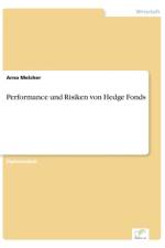 Performance und Risiken von Hedge Fonds af Arno Melcher