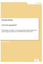 Auf Zeit gespielt?! af Christian Koesters