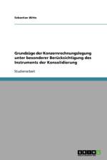 Grundzuge Der Konzernrechnungslegung Unter Besonderer Berucksichtigung Des Instruments Der Konsolidierung af Sebastian Witte