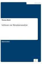 Software zur Messdatenanalyse af Thomas Bloch
