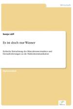 Es ist doch nur Wasser af Sonja Lulf