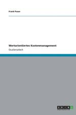 Wertorientiertes Kostenmanagement af Frank Pauer