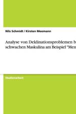 Analyse von Deklinationsproblemen bei schwachen Maskulina am Beispiel Mensch af Nils Schmidt